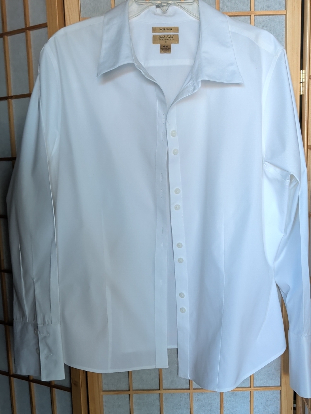 Classic White Women's Dress Shirt